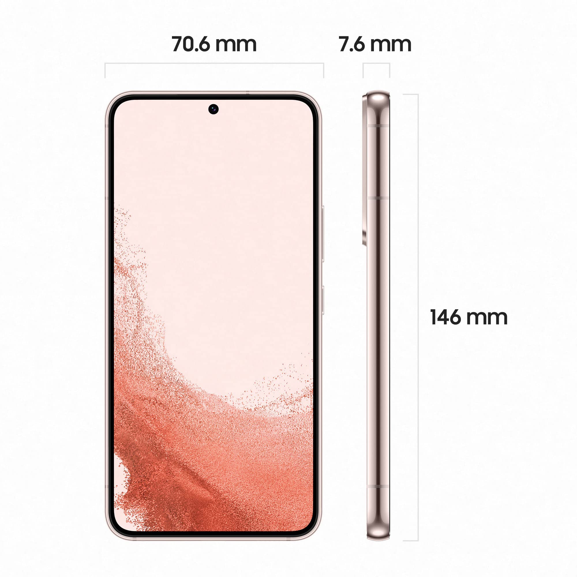 Samsung Galaxy S22 5G, Dual, 128GB 8GB Ram, Pink Gold : Amazon.es